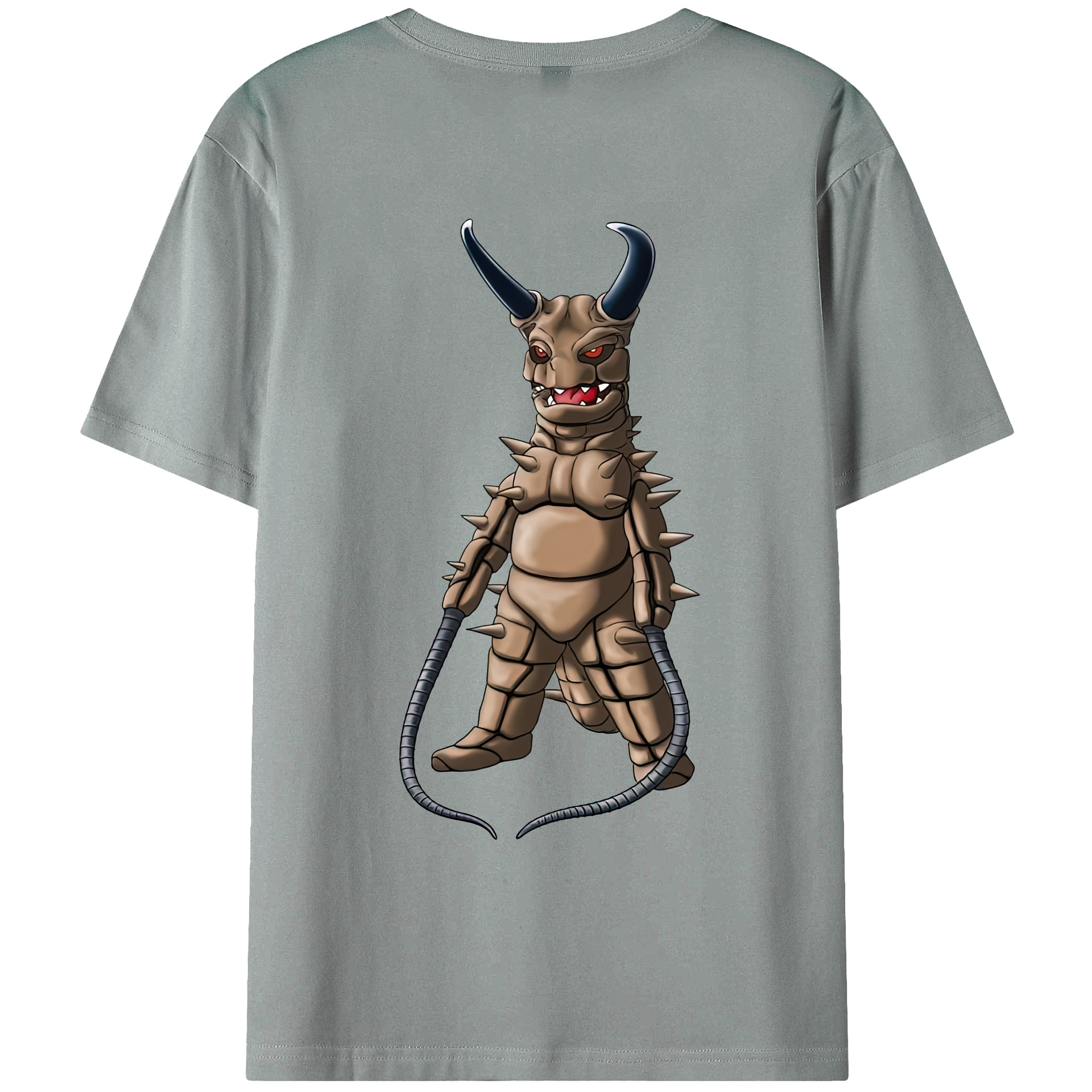 （画像用） ウルトラマン Ultraman 綿100％ メンズ半袖Tシャツ（バックプリント） 通気性